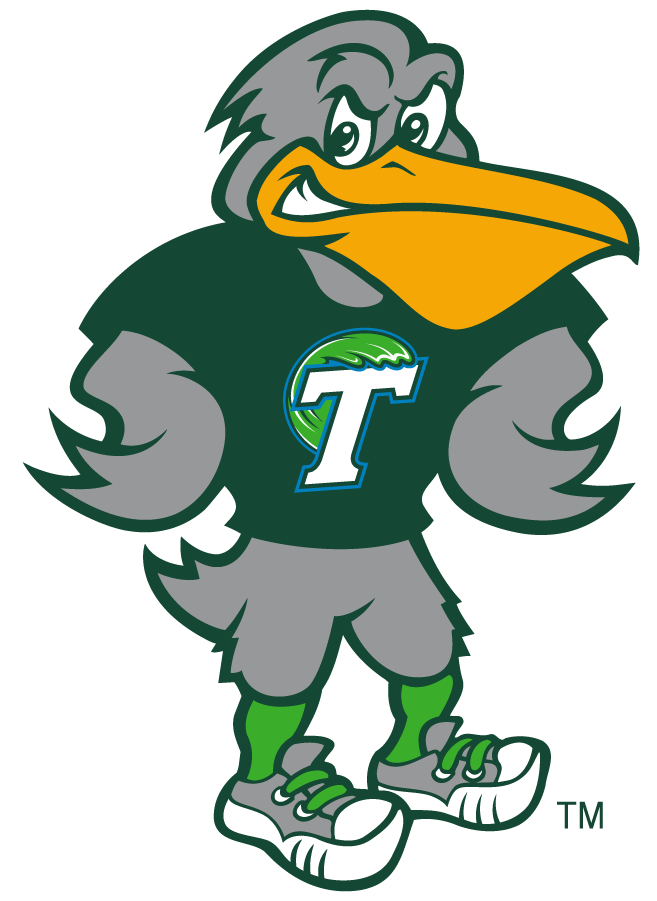 Tulane Green Wave 2014-2017 Mascot Logo t shirts iron on transfers